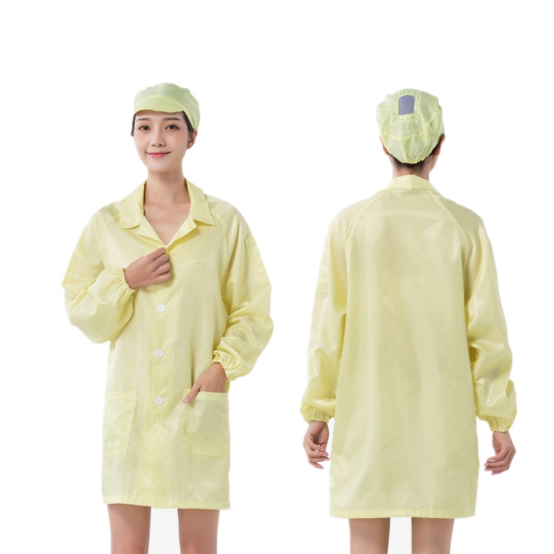 ESD polyester smock